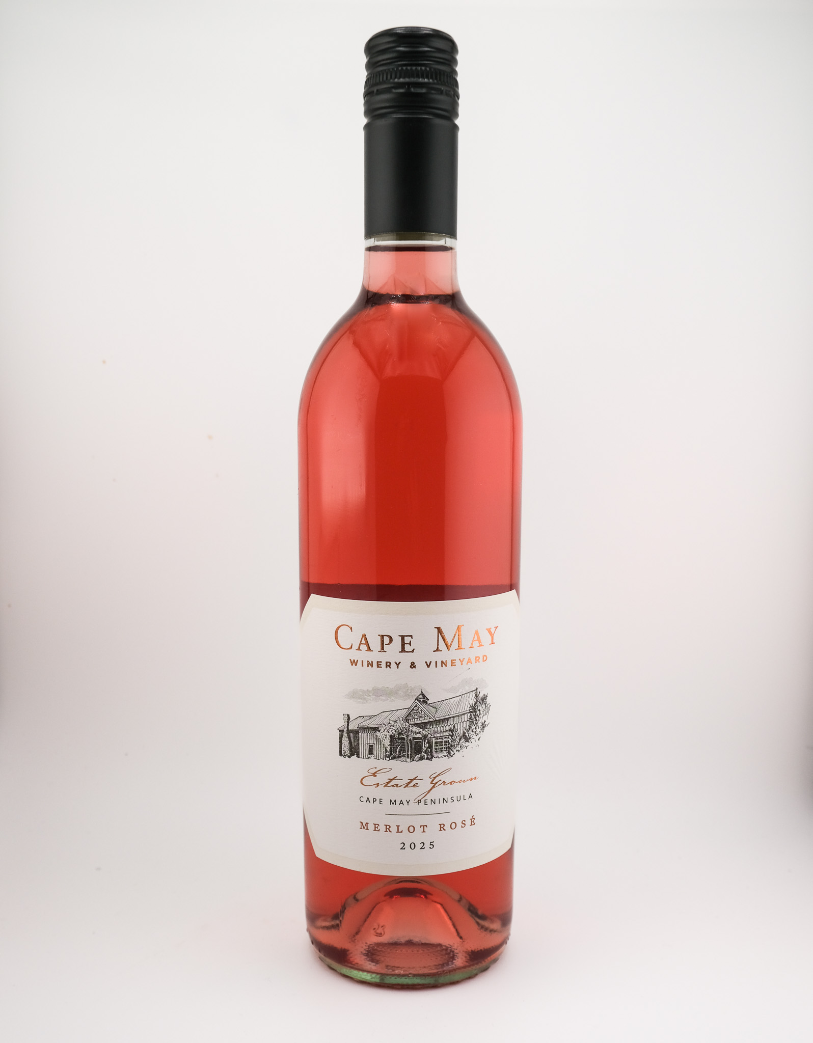 RELEASING 6.9 |  2025 Estate Merlot Rosé